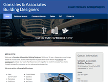 Tablet Screenshot of gonzalesandassociates.net